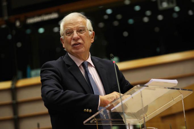 European High Representative of the Union for Foreign Affairs, Josep Borrell during a plenary session of the European Parliament in Brussels, Belgium, 15 September 2020. Photo: EPA