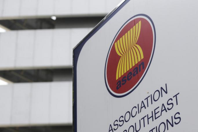The logo of the of the Association of Southeast Asian Nations (ASEAN). Photo: EPA