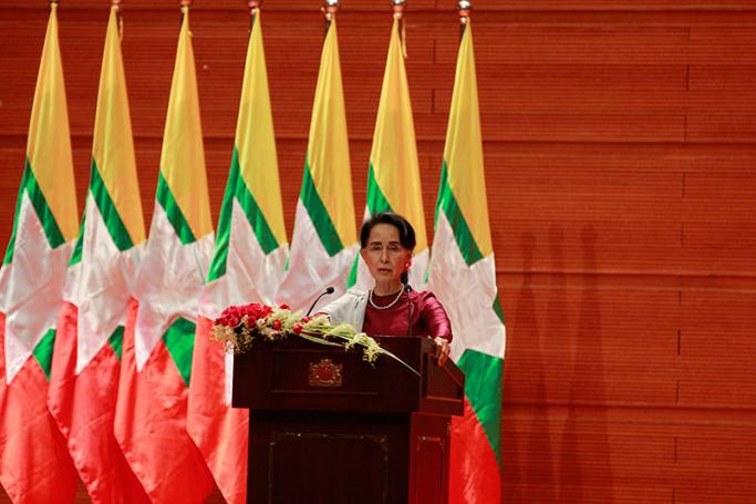 Aung San Suu Kyi Calls On World Community In Helping Find Peace For Myanmar Mizzima Myanmar News And Insight Aung San Suu Kyi Calls On World Community In Helping Find Peace For Myanmar Mizzima Myanmar News And Insight