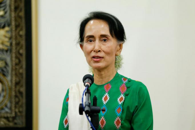 Myanmar State Counsellor Aung San Suu Kyi. Photo: EPA-EFE
