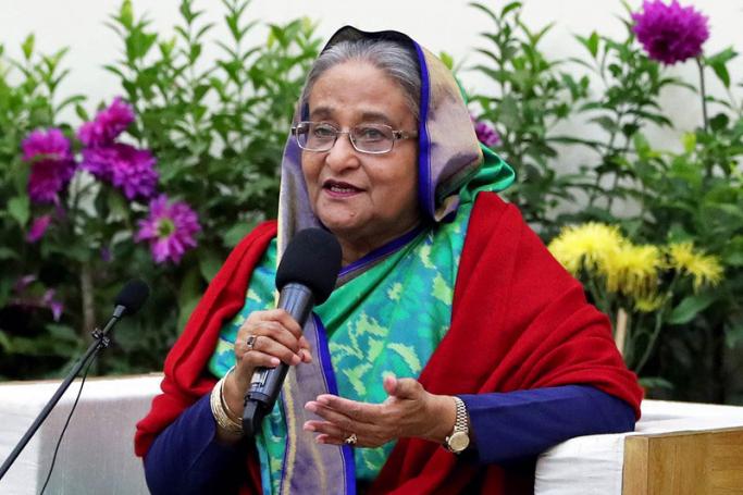 Bangladesh Prime Minister Sheikh Hasina. Photo: EPA