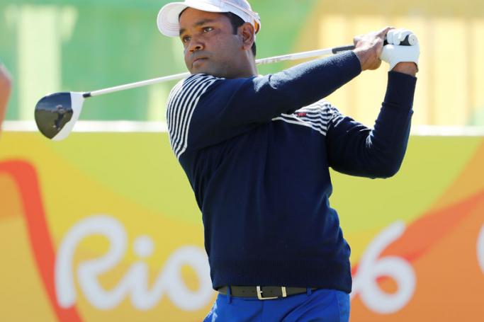 Bangladeshi golfer Siddikur Rahman. Photo: EPA
