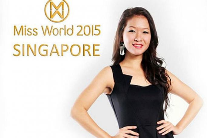 Miss Singapore 2015 Ms Charity Maru Photo: Miss Singapore World

