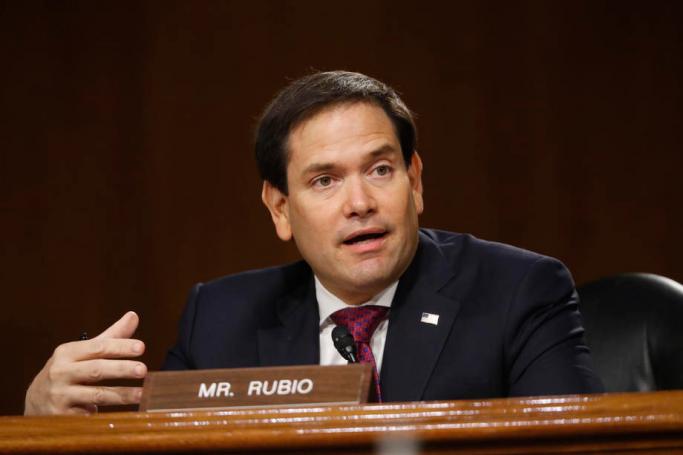 US Senator Marco Rubio is among the 11 Americans sanctioned by China. Photo: EPA