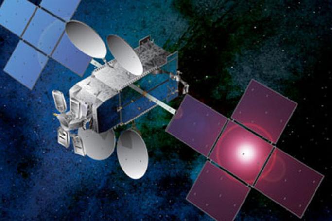 EchoStar XVII satellite with JUPITER high-throughput technology (Photo: Hughes)
