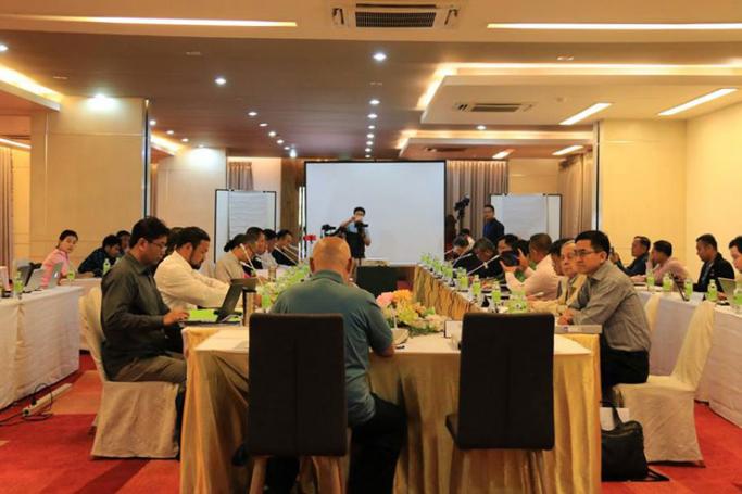The emergency meeting of Peace Process Steering Team (PPST) of eight ethnic armed organizations (EAOs) held in Chiang Mai, Thailand on January 11 and 12. Photo: NCA EAOs/Facebook

