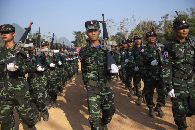 Soldiers from Karen National Liberation Army (KNLA). Photo: AFP