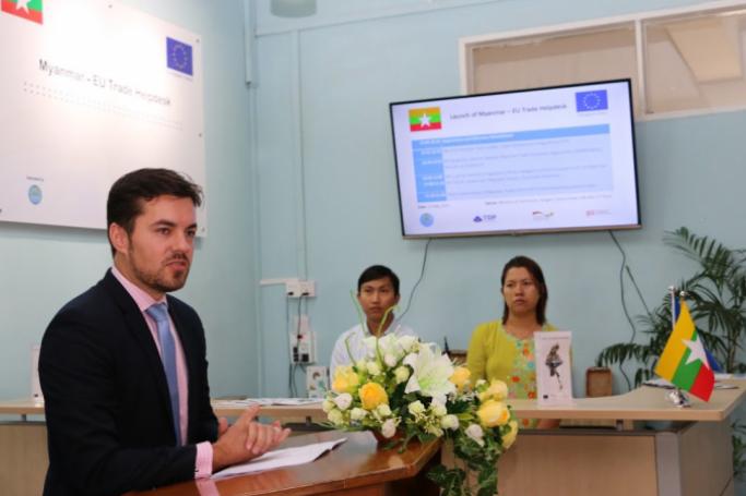 Executive Director of EuroCham Myanmar Mr Filip Lauwerysen. Photo: EuroCham Myanmar
