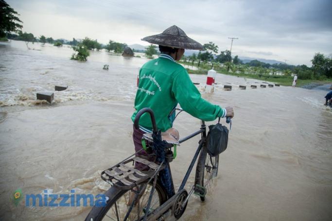 President U Thein Sein has declared a state of emergency in four regions due to the flooding. Photo: Hong Sar/Mizzima
