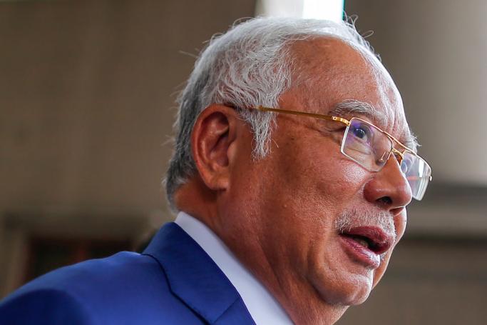 Former Malaysian Prime Minister Najib Razak leaves the Kuala Lumpur High Court in Kuala Lumpur, Malaysia, 16 July 2019. Photo: Fazry Ismail/EPA