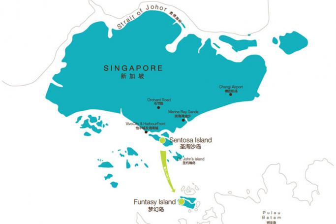 Singapore. Map: sevenseasproperties.com
