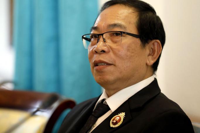 General Yawd Serk, chairman of the Restoration Council of Shan State (RCSS). Photo: Nyein Chan Naing/EPA