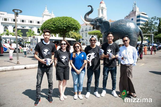 Myanmar paper elephant wins the Guinness Record and spreads the message of protecting wild elephants. Photo: Mizzima
