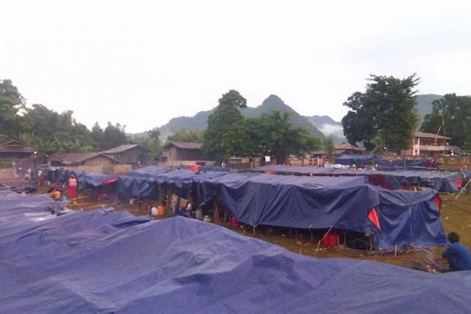 IDP camp at Hai Pa in Shan State. Photo: SHRF
