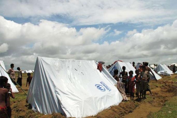 An displaced persons camp near Sittwe in Rakhine State, Myanmar. Photo: UNHCR Myanmar/2012
