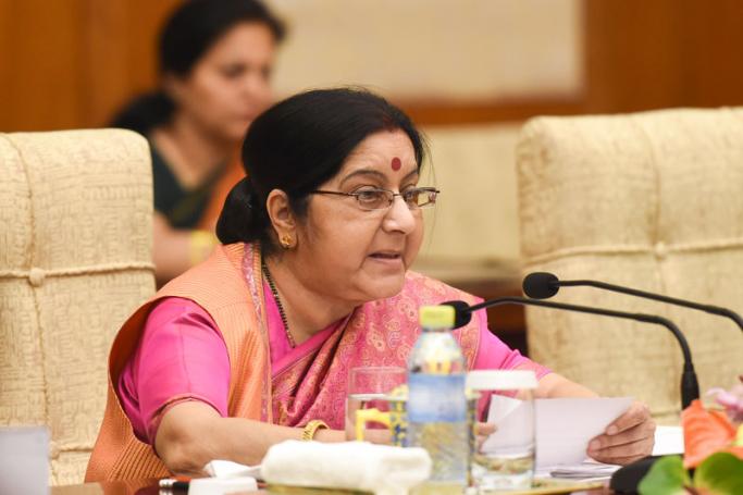 Indian Foreign Minister Sushma Swaraj. Photo: EPA-EFE
