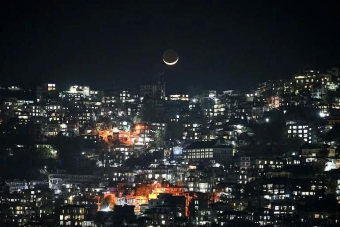 Aizawl, the capital of the northeastern Indian state of Mizoram. Photo: AFP