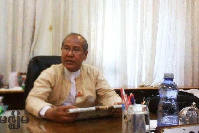 Magway Region Chief Minister Dr. Aung Moe Nyo. Photo: Tin Shwe (Minbu)
