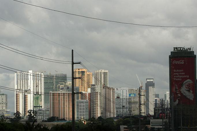 Makati financial district skyline, south of Manila, Philippines. Photo: EPA
