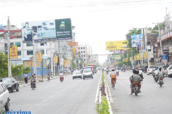 Questions have been raised as to whether the alleged Muslim Army group exists. Photo of Mandalay street by Mizzima
