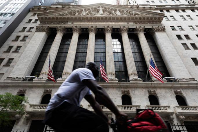 A view of the New York Stock Exchange in New York, New York, USA, on 26 June 2020. Photo: EPA