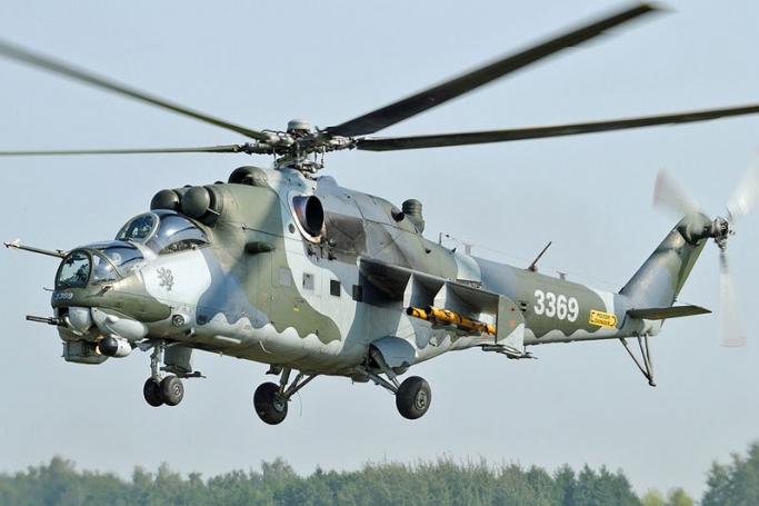 Mil Mi-35P 'Hind E' Photo:Nils Mosber/Flickr
