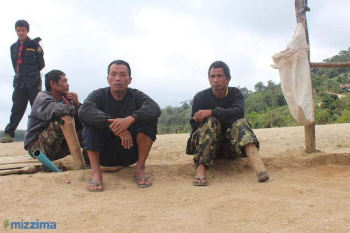 Mine victims in Shan State. Photo: Theingi Tun/Mizzima
