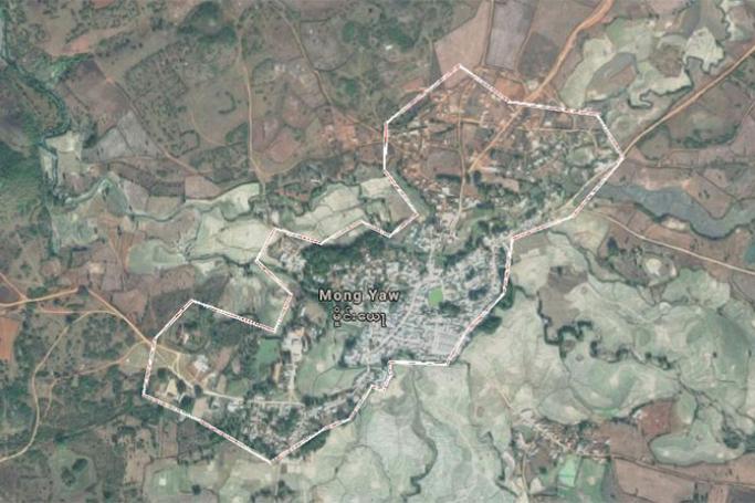 Mong Yaw, Shan State. Map: Google
