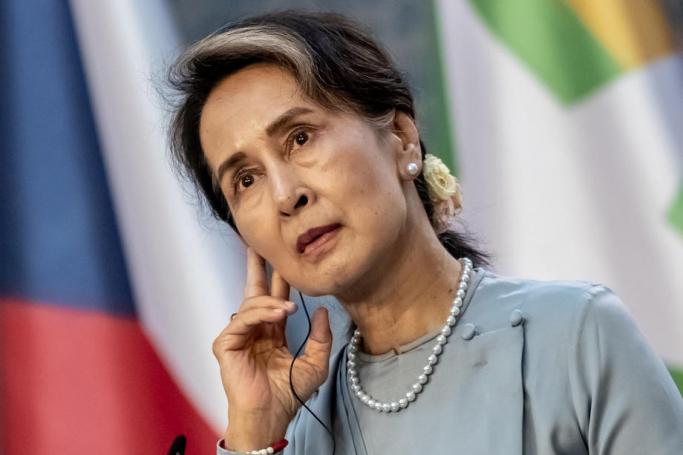 (FILE) - Myanmar's State Counselor Aung San Suu Kyi. Photo: EPA