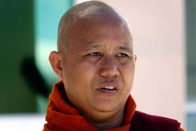 Myanmar Buddhist monk U Wirathu, leader of the Ma Ba Tha (Patriotic Association of Myanmar, 969 movement). Photo: Nyunt Win/EPA-EFE
