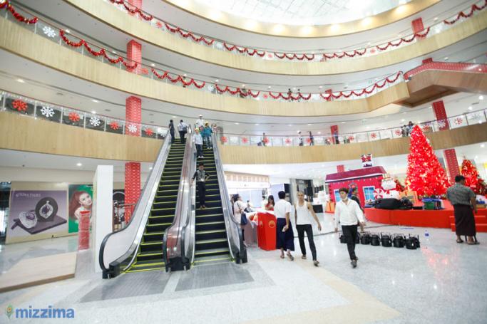 New international style shopping plaza in Yangon | Mizzima ...