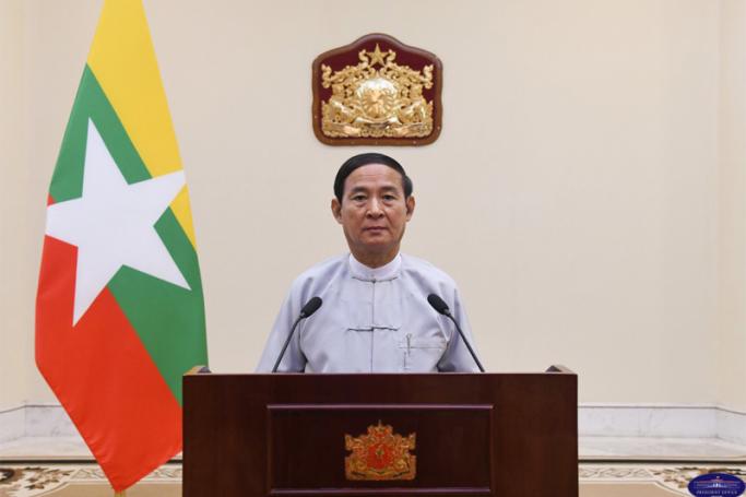 Myanmar President Win Myint. Photo: Myanmar President Office