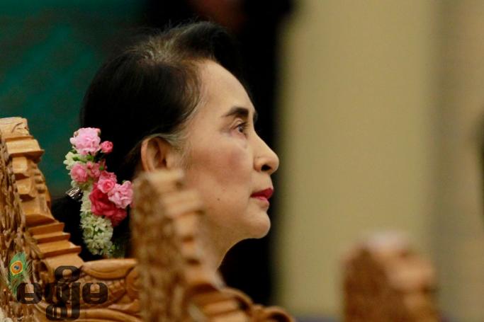 Myanmar State Counsellor Daw Aung San Suu Kyi. Photo: Min Min/Mizzima
