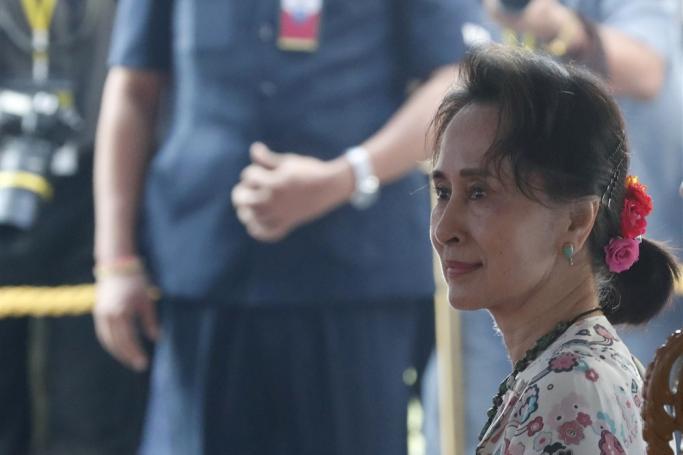 Myanmar State Counselor Aung San Suu Kyi. Photo: EPA