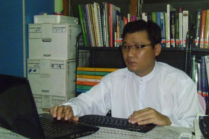 Bayda Institute founder and NLD member Myo Yan Naung Thein. Photo: Myo Yan Naung Thein/Facebook
