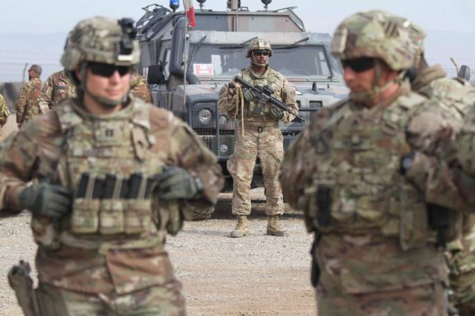 (FILE) - US soldiers attend a training session for the Afghan Army in Herat, Afghanistan, 02 February 2019. Photo: EPA