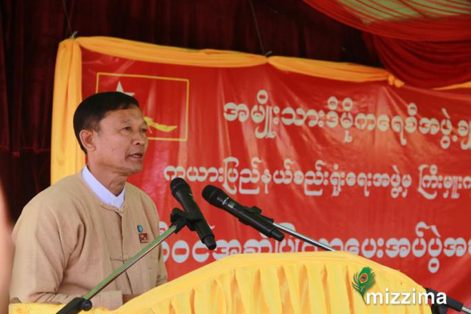 NLD party central committee member and lower house MP from Thayetchaung constituency Aung Soe. Photo: Mizzima
