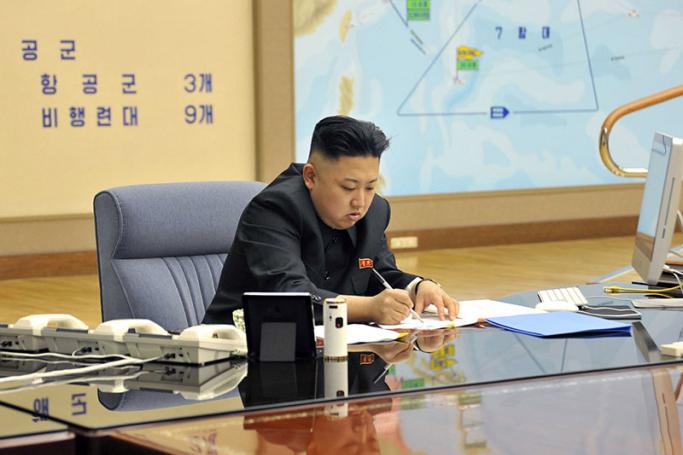 North Korean leader Kim Jong-un. Photo: EPA/KCNA
