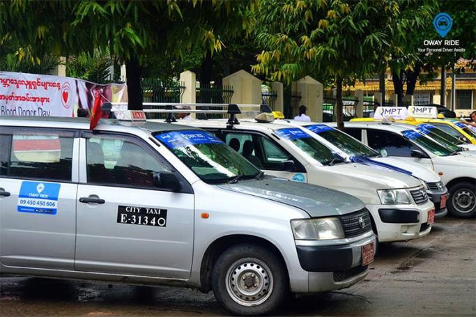 Part of the Oway taxi fleet.​ Photo: Oway
