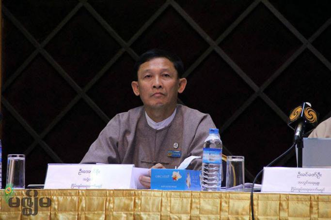 Peace Commission member Aung Soe. Photo: Thura/Mizzima
