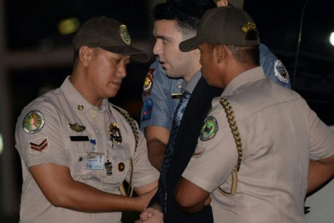 (File) US Marine Lance Corporal Joseph Scott Pemberton has been granted an absolute pardon by Philippine President Rodrigo Duterte for the killing of a trangender woman in 2014. Photo: AFP