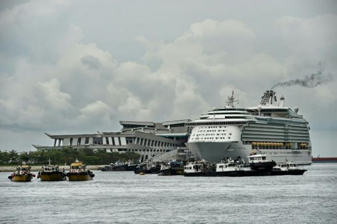 The global cruise industry has largely ground to halt due to virus-related travel restrictions, and following a series of outbreaks on packed vessels (Photo: AFP)