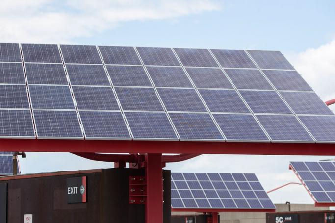 Solar panels. Photo: EPA
