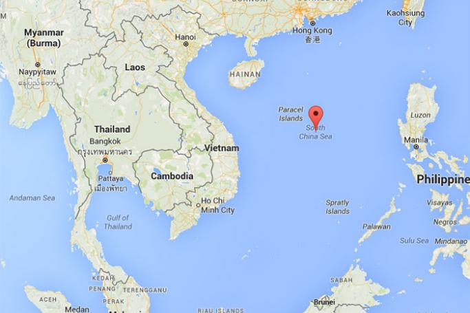 South China Sea. Map: Google
