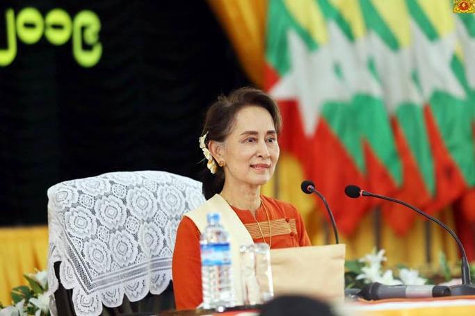 State Counsellor Aung San Suu Kyi. Photo: Myanmar State Counsellor Office