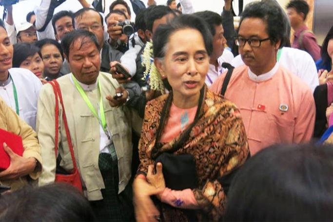 Only Suu Kyi authorised to speak for NLD, according to ...