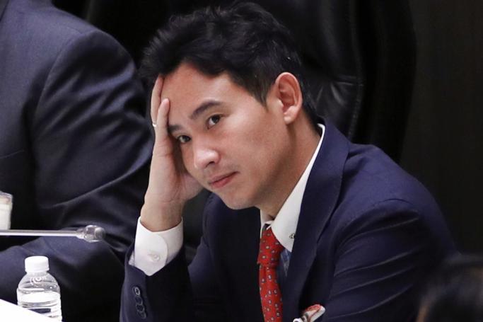 Move Forward Party's leader and its prime ministerial candidate Pita Limjaroenrat reacts to voting results after failing in a crucial vote to become a new prime minister at Parliament in Bangkok, Thailand, 13 July 2023. Photo: EPA
