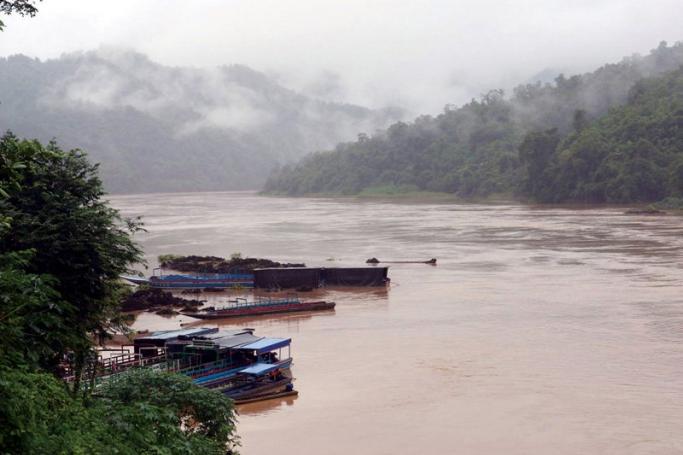 The Thanlwin or Salween close to the Myanmar-Thailand border. Photo: Adam Oswell/EPA
