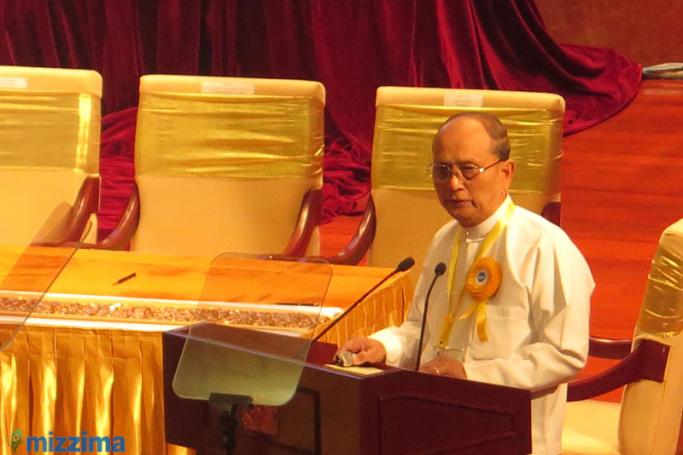 Law being pushed to protect presidents from prosecution. President Thein Sein. Photo: Theingi Tun/Mizzima
