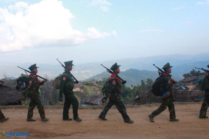TNLA troops. Photo: Mizzima
